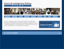 Tablet Screenshot of cipol.org